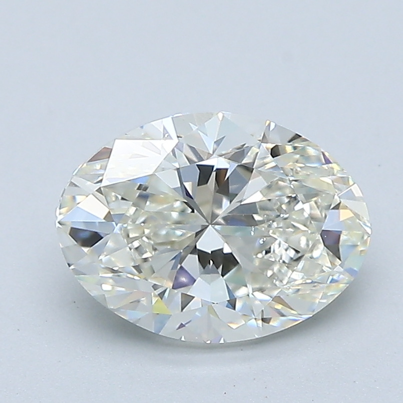 1.7 Carat Oval Cut Natural Diamond