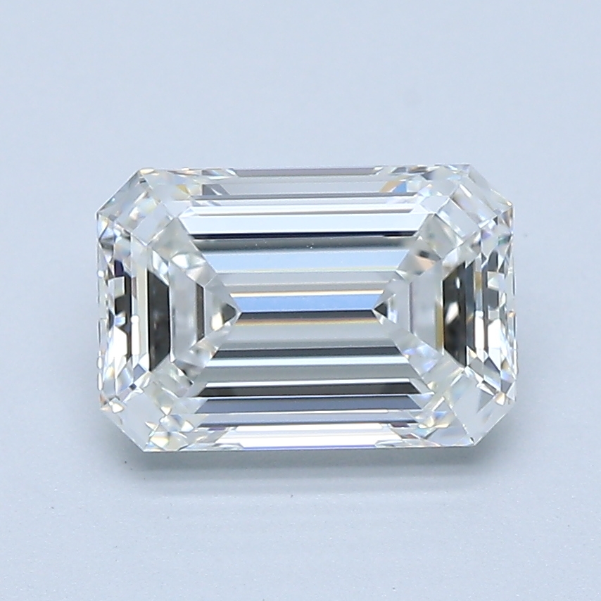 1.62 Carat Emerald Cut Natural Diamond