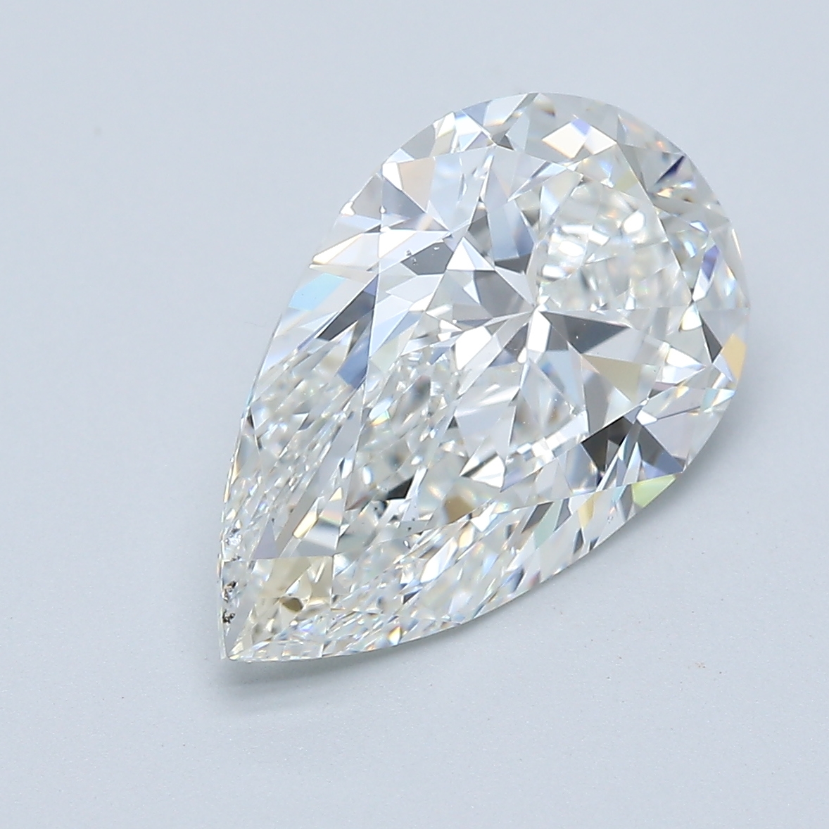 4.01 Carat Pear Cut Natural Diamond