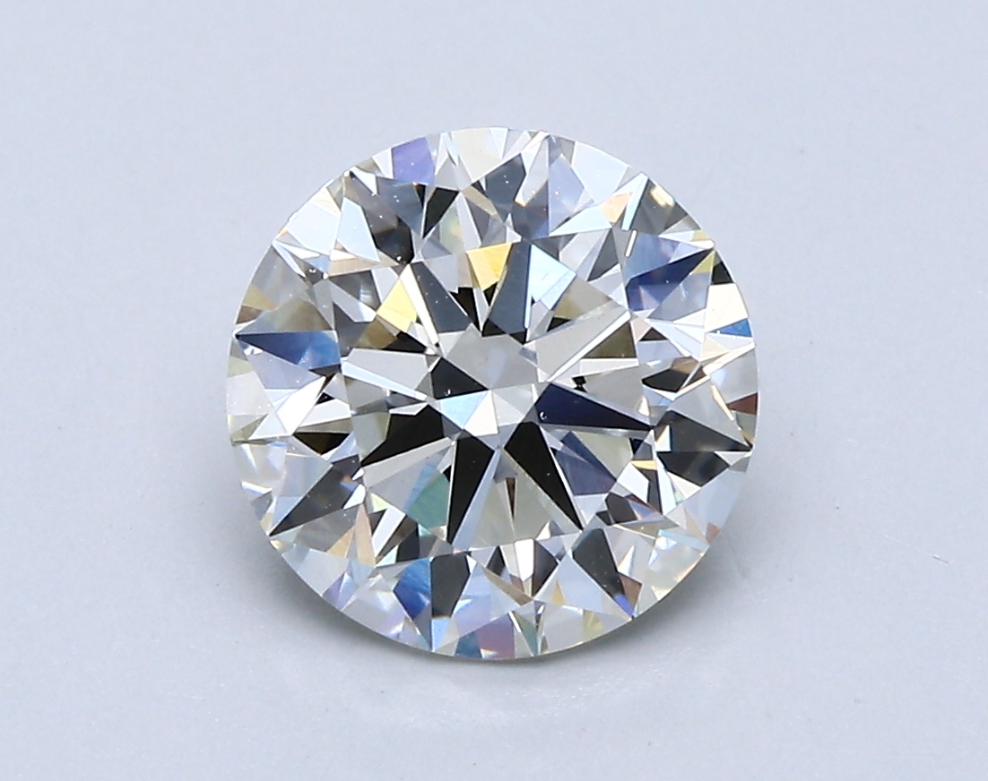 2.24 Carat Round Cut Lab Diamond