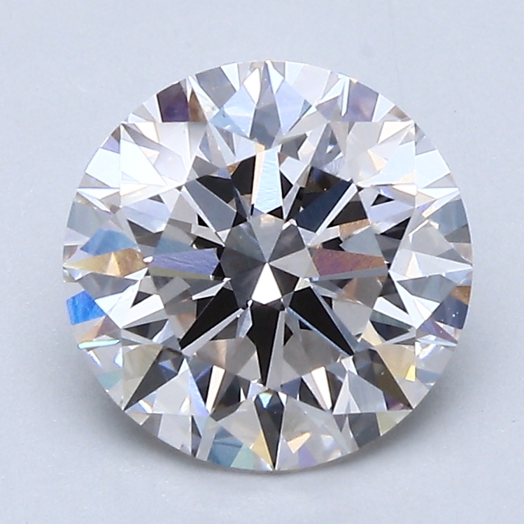 2.11 Carat Round Cut Lab Diamond