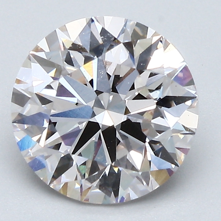 2.34 Carat Round Cut Lab Diamond