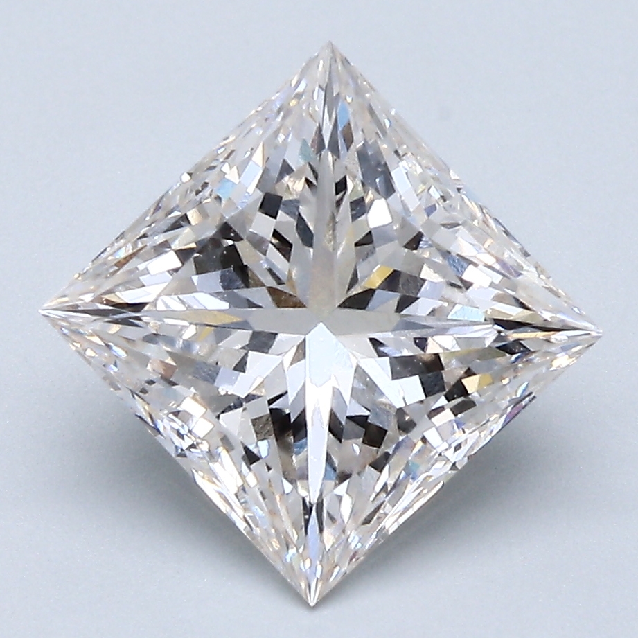 3.06 Carat Princess Cut Lab Diamond
