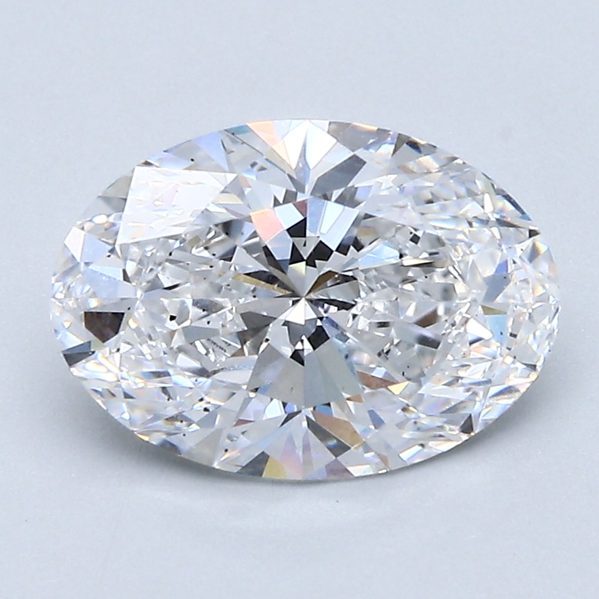 2.18 Carat Oval Cut Lab Diamond