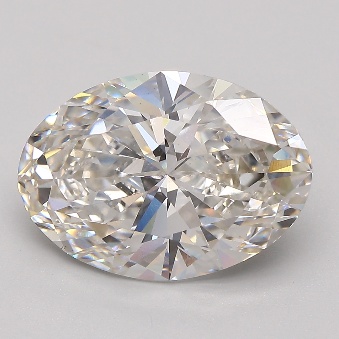 5.02 Carat Oval Cut Lab Diamond