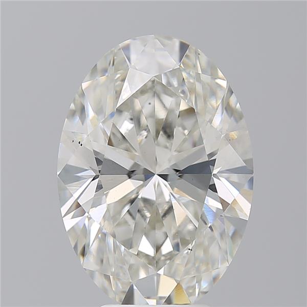 5.63 Carat Oval Cut Lab Diamond