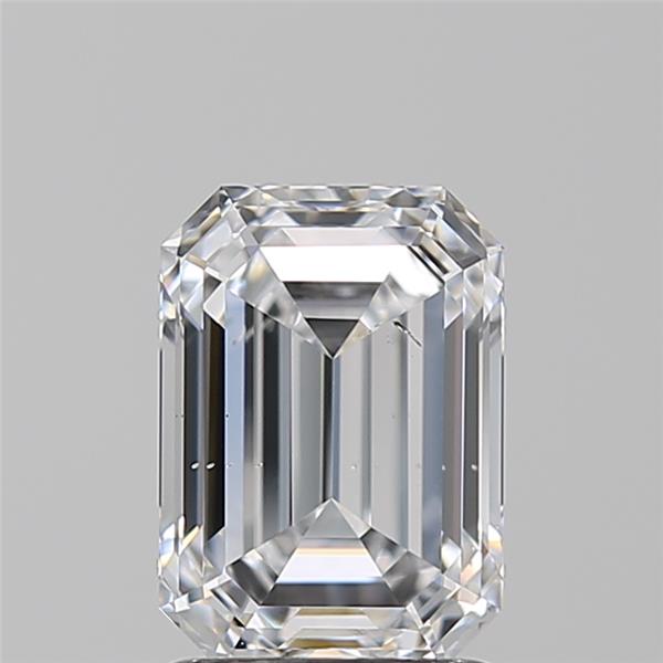 1.71 Carat Emerald Cut Lab Diamond