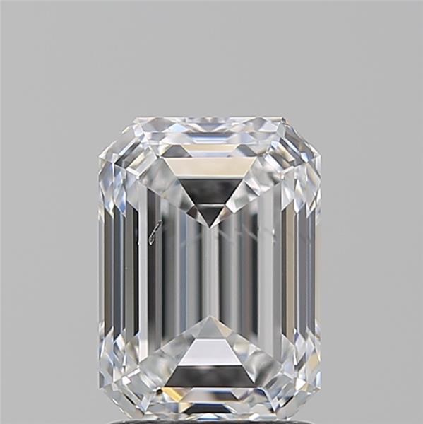 1.76 Carat Emerald Cut Lab Diamond