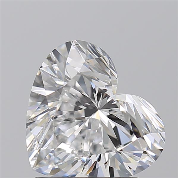 1.71 Carat Heart Cut Lab Diamond