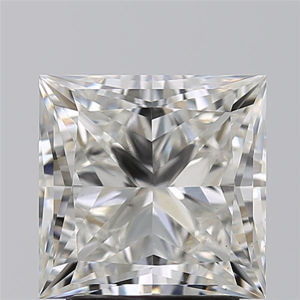 2.81 Carat Princess Cut Lab Diamond