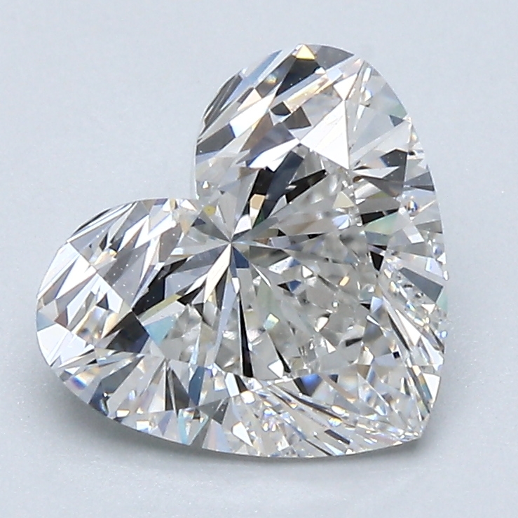 2 Carat Heart Cut Lab Diamond