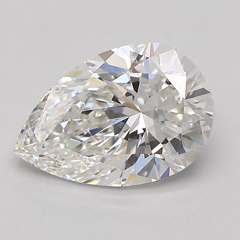 1.66 Carat Pear Cut Diamond
