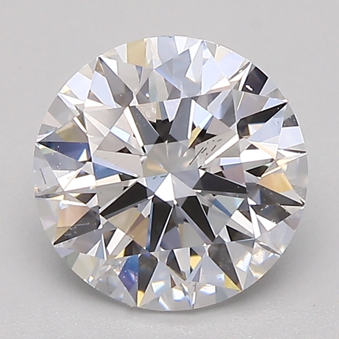 1.77 Carat Round Cut Lab Diamond