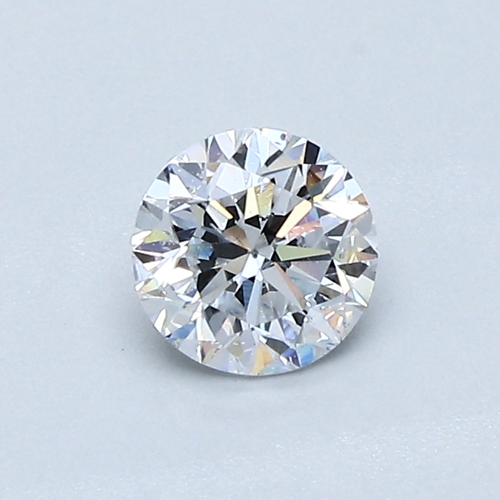 0.49 Carat Round Cut Lab Diamond