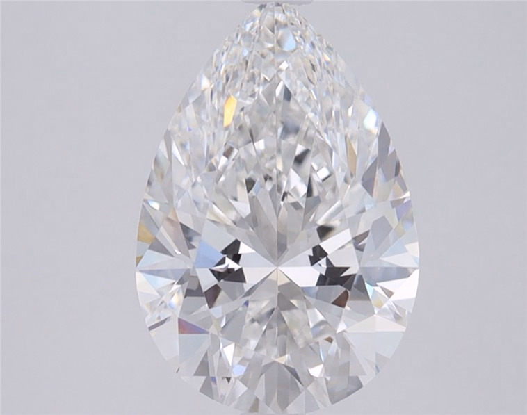 1.53 Carat Pear Cut Lab Diamond
