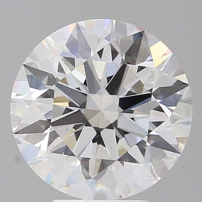 5.1 Carat Round Cut Lab Diamond