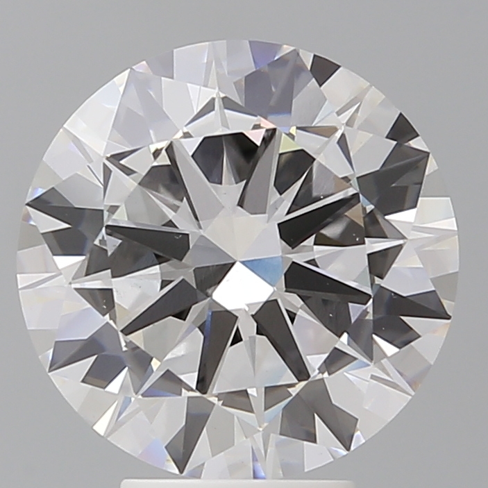 5.02 Carat Round Cut Lab Diamond
