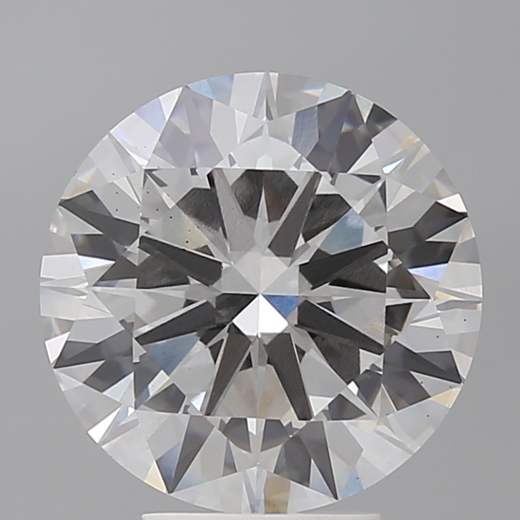 5.02 Carat Round Cut Lab Diamond