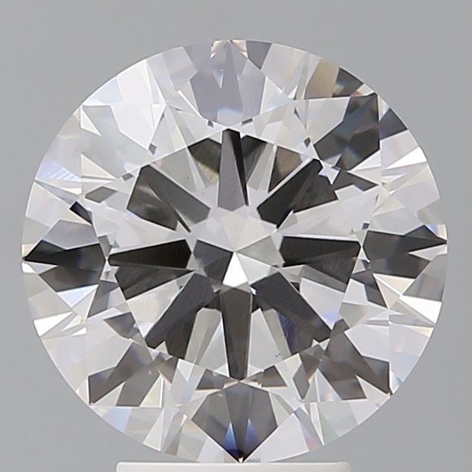 4.57 Carat Round Cut Lab Diamond