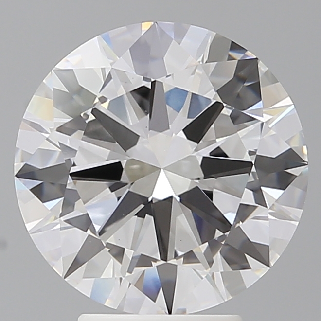 4.45 Carat Round Cut Lab Diamond
