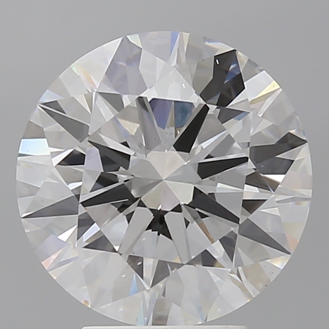 4.45 Carat Round Cut Lab Diamond