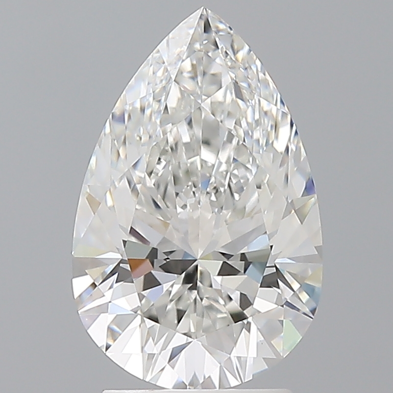 2.6 Carat Pear Cut Lab Diamond