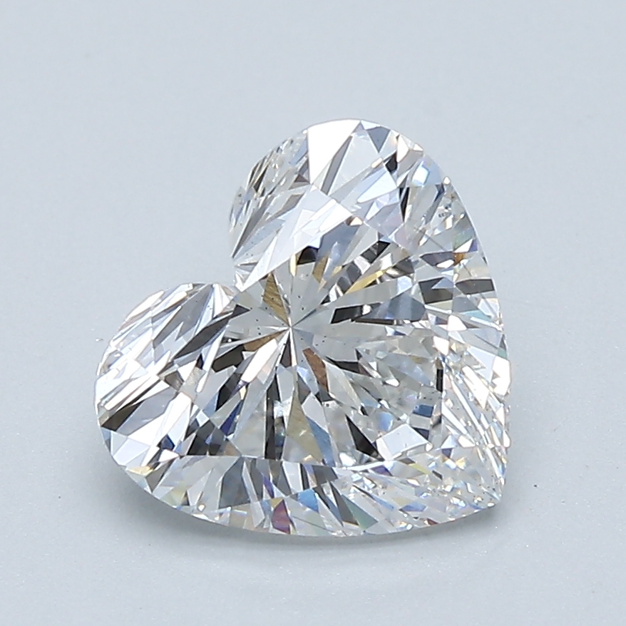 2.02 Carat Heart Cut Lab Diamond