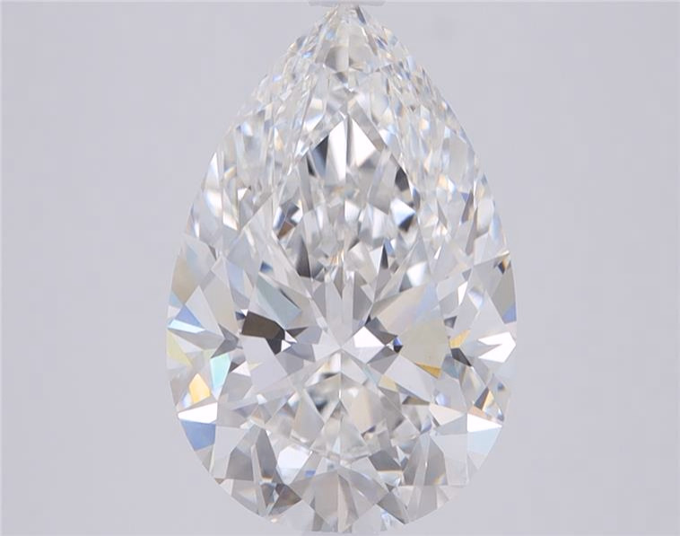 3.42 Carat Pear Cut Lab Diamond