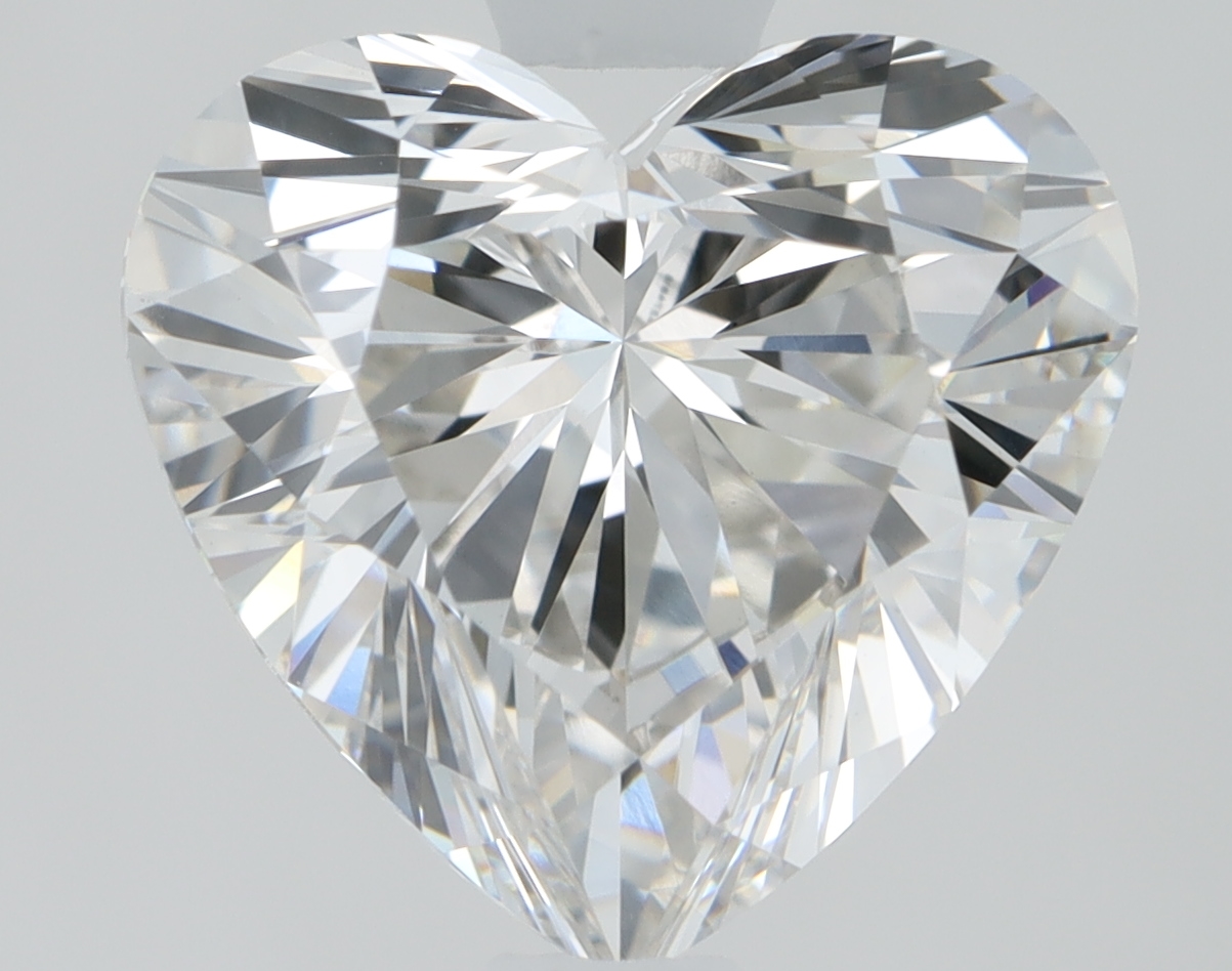 2.05 Carat Heart Cut Lab Diamond