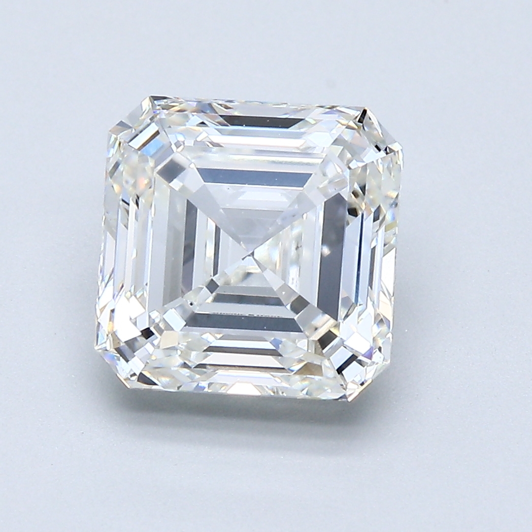 3.18 Carat Asscher Cut Lab Diamond