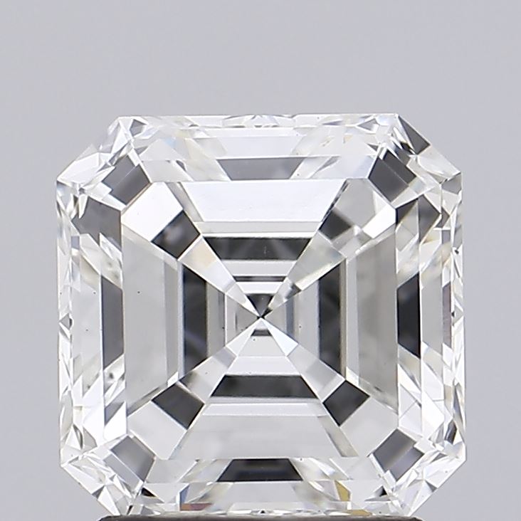 2.33 Carat Asscher Cut Lab Diamond