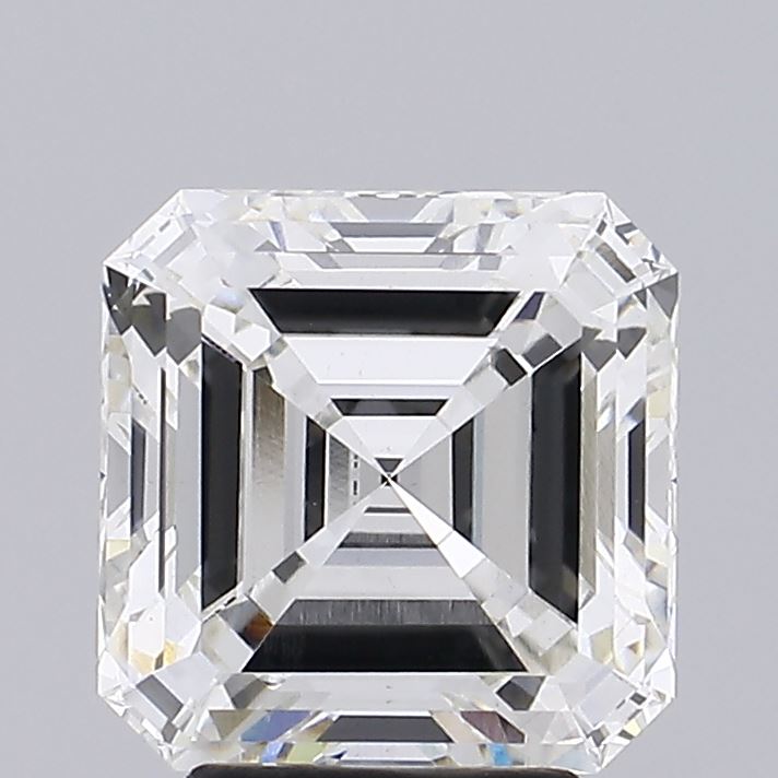 4.09 Carat Asscher Cut Lab Diamond