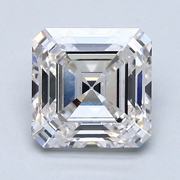 1.57 Carat Asscher Cut Lab Diamond