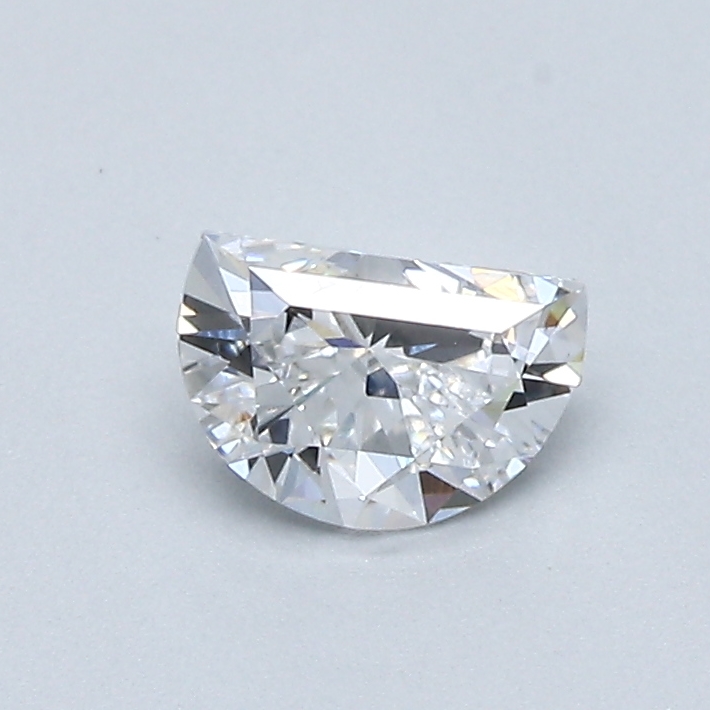0.51 Carat Half Moon Cut Lab Diamond