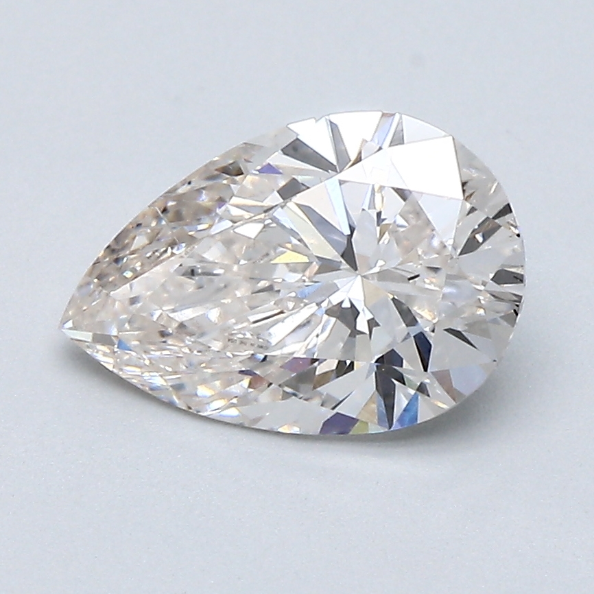 1.54 Carat Pear Cut Lab Diamond