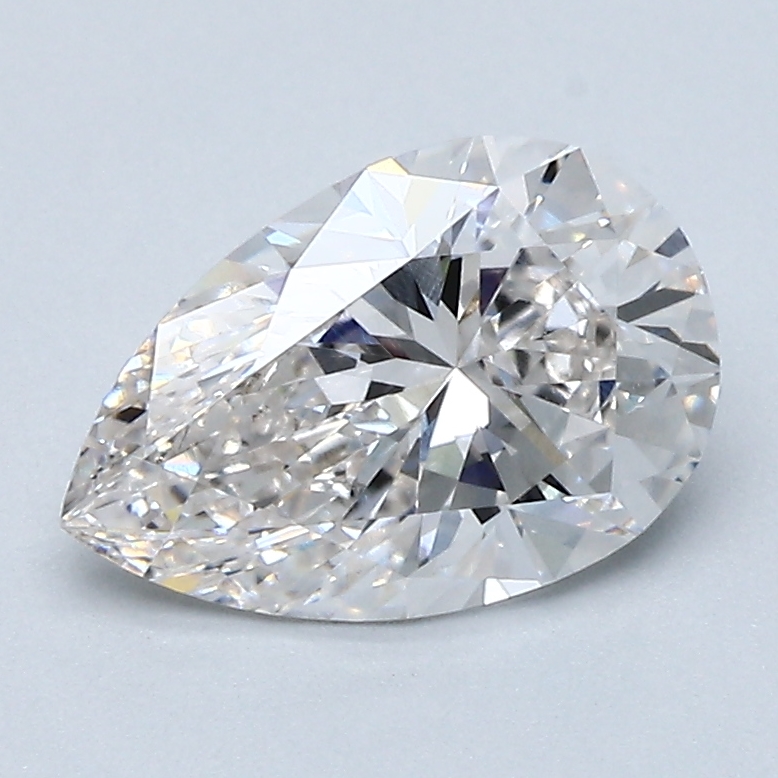 1.5 Carat Pear Cut Lab Diamond