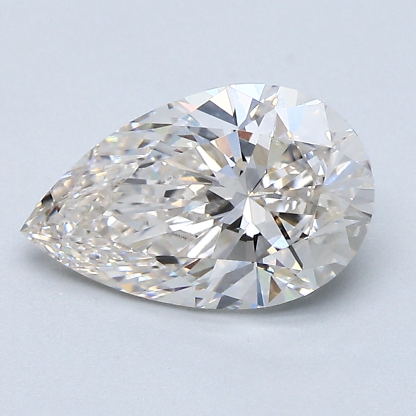 1.56 Carat Pear Cut Lab Diamond