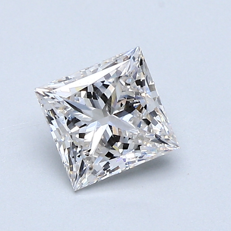 0.79 Carat Princess Cut Lab Diamond