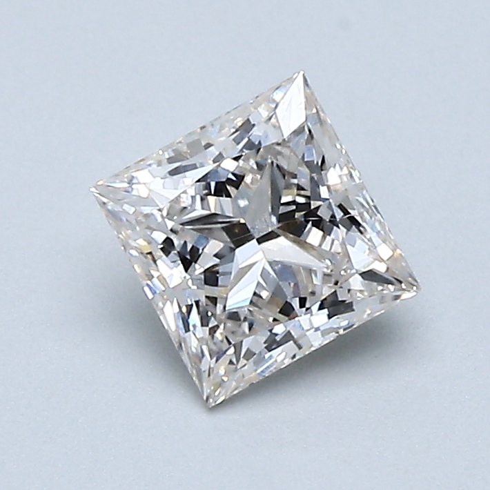 0.76 Carat Princess Cut Lab Diamond