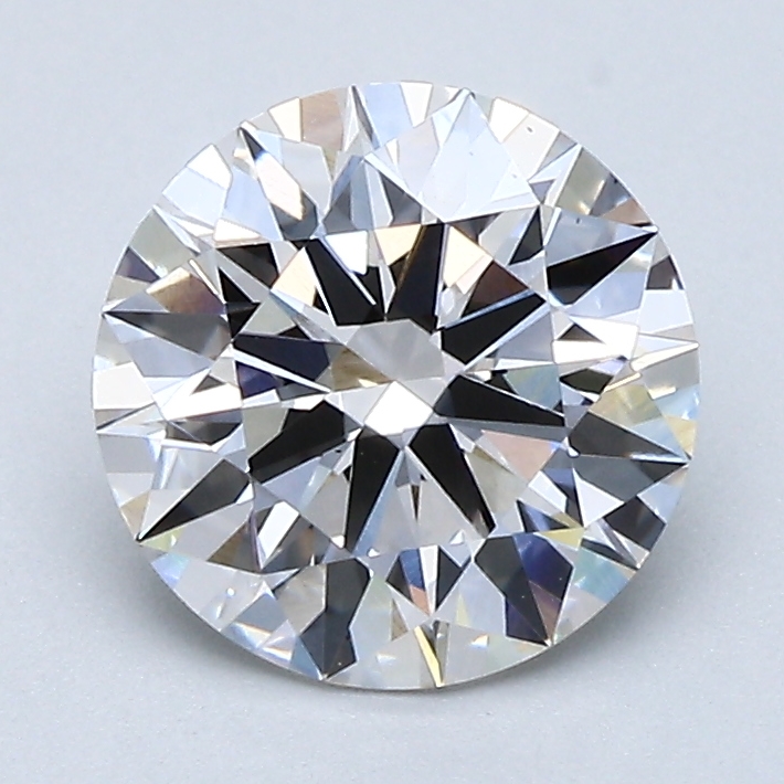 1.69 Carat Round Cut Lab Diamond