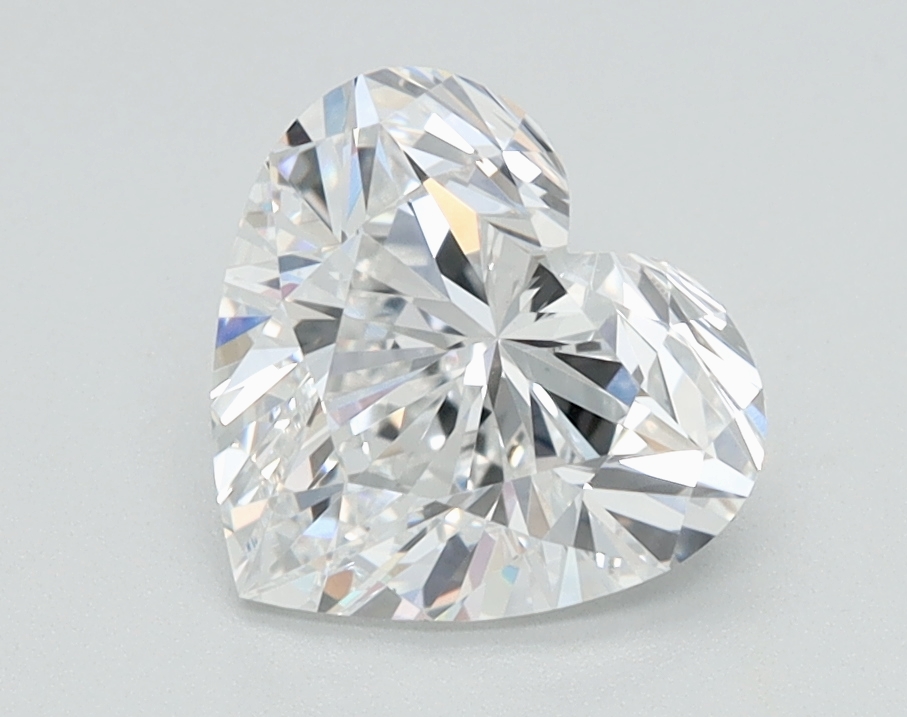 1.52 Carat Heart Cut Lab Diamond
