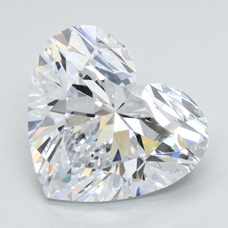 1.74 Carat Heart Cut Lab Diamond