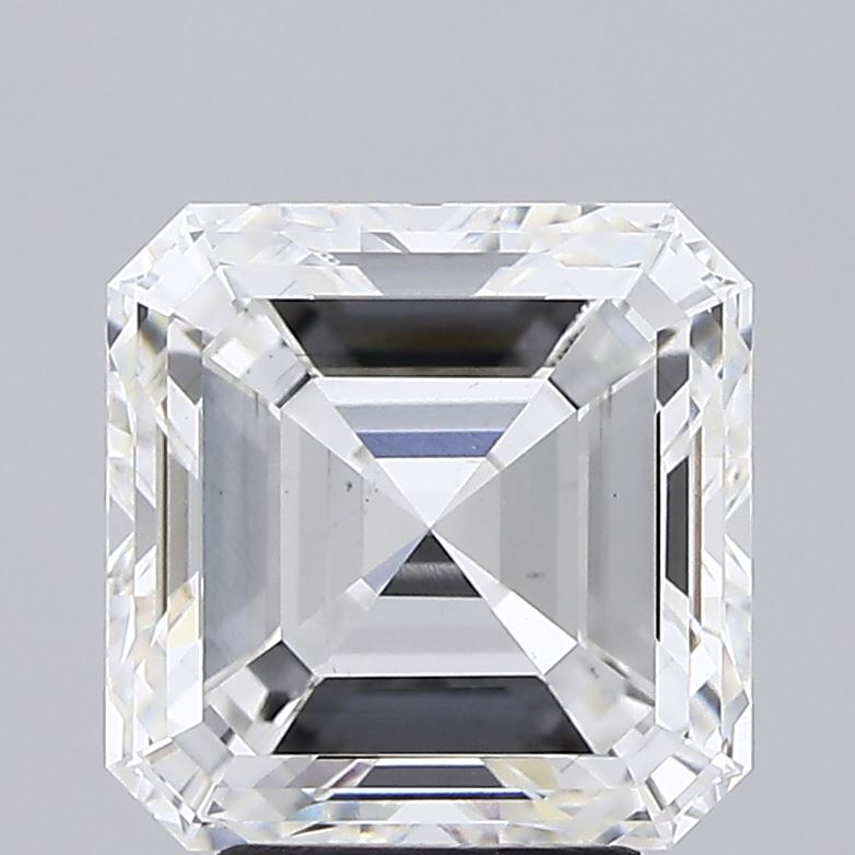 4.24 Carat Asscher Cut Lab Diamond