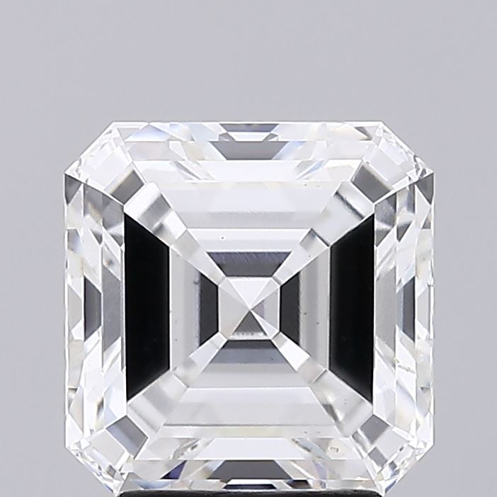 3.31 Carat Asscher Cut Lab Diamond
