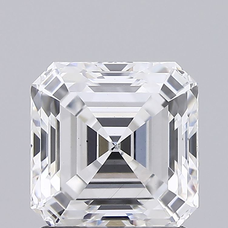 1.61 Carat Asscher Cut Lab Diamond