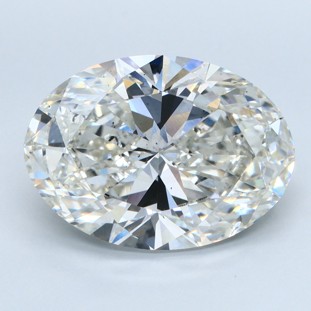 5.04 Carat Oval Cut Lab Diamond