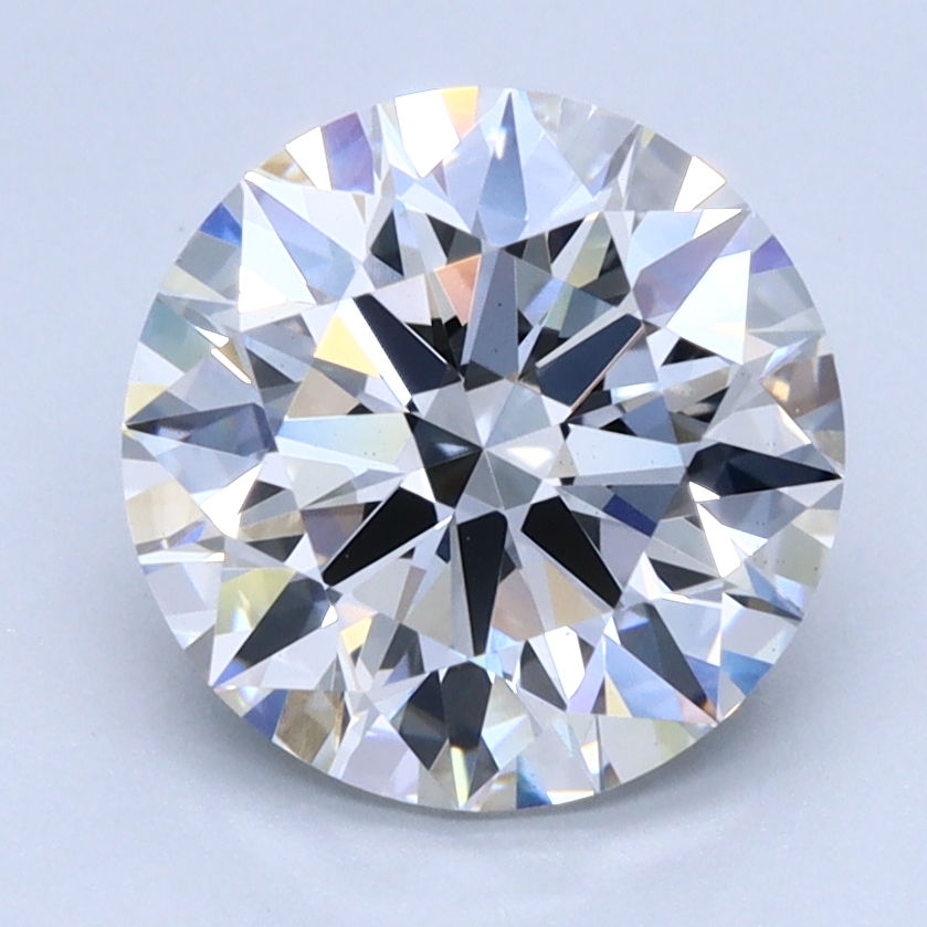 2.41 Carat Round Cut Lab Diamond