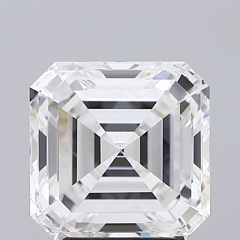 4.12 Carat Asscher Cut Lab Diamond