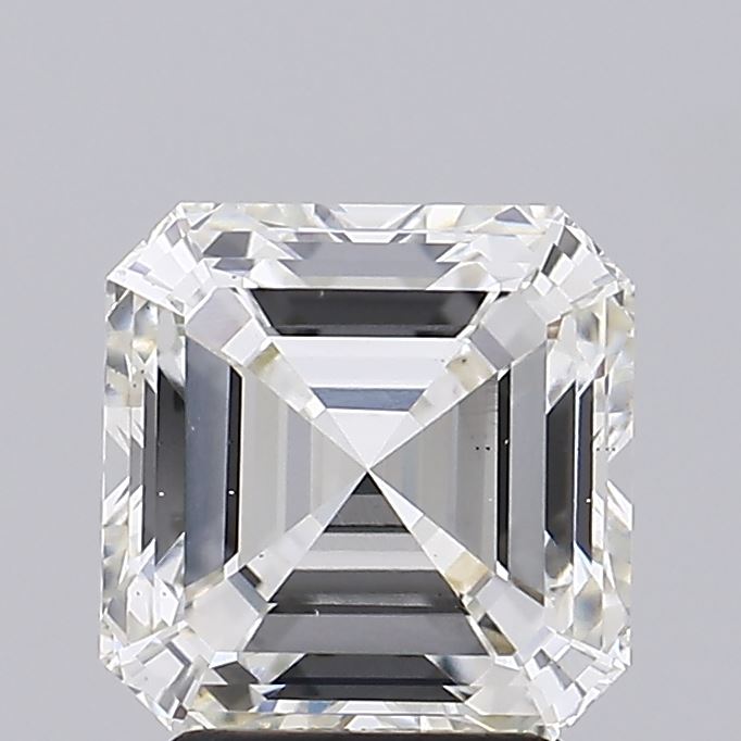 3.17 Carat Asscher Cut Lab Diamond