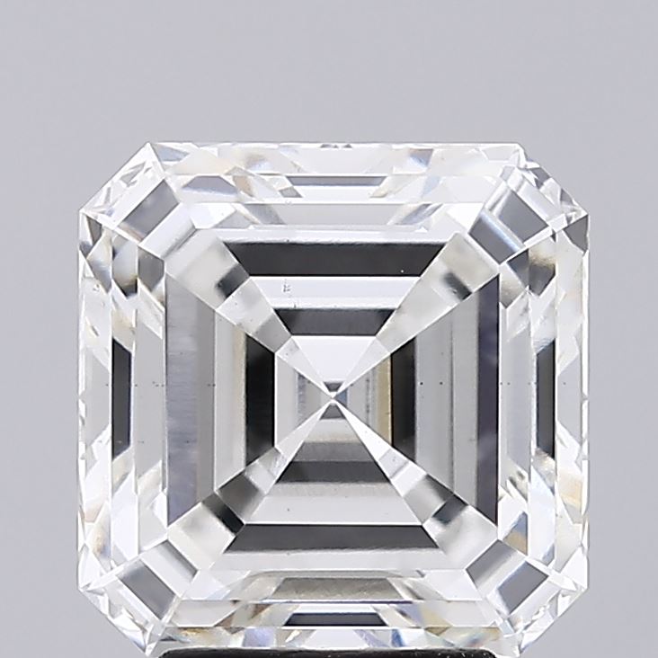 4.14 Carat Asscher Cut Lab Diamond